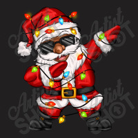 Afro Dabbing Santa T-shirt | Artistshot