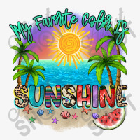 My Favorite Color Is Sunshine Ladies Fitted T-shirt | Artistshot