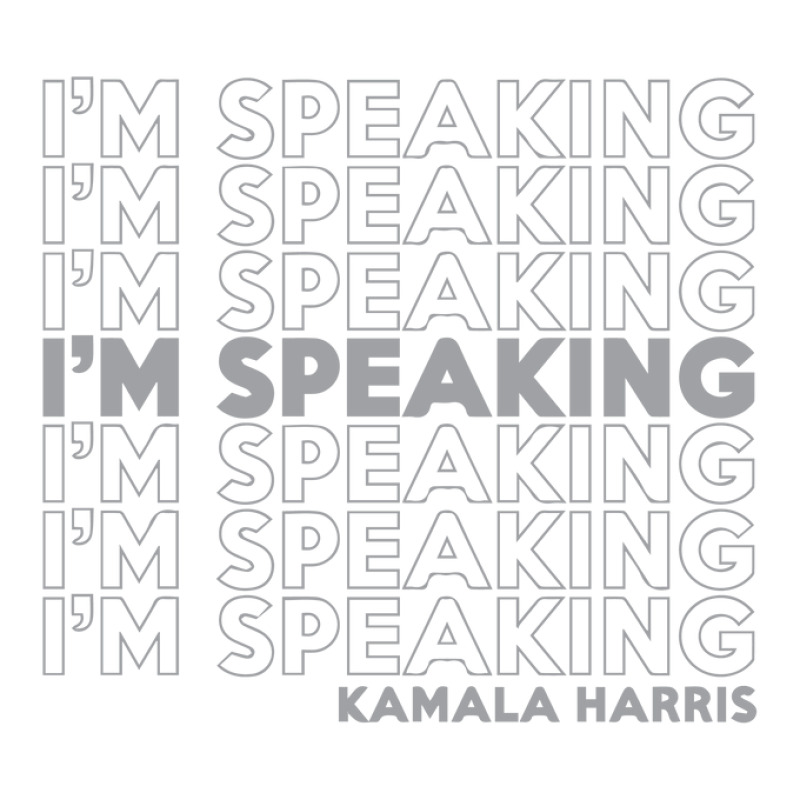 I'm Speaking Kamala Debie Paper Bag - 10 X 5 X 13 | Artistshot