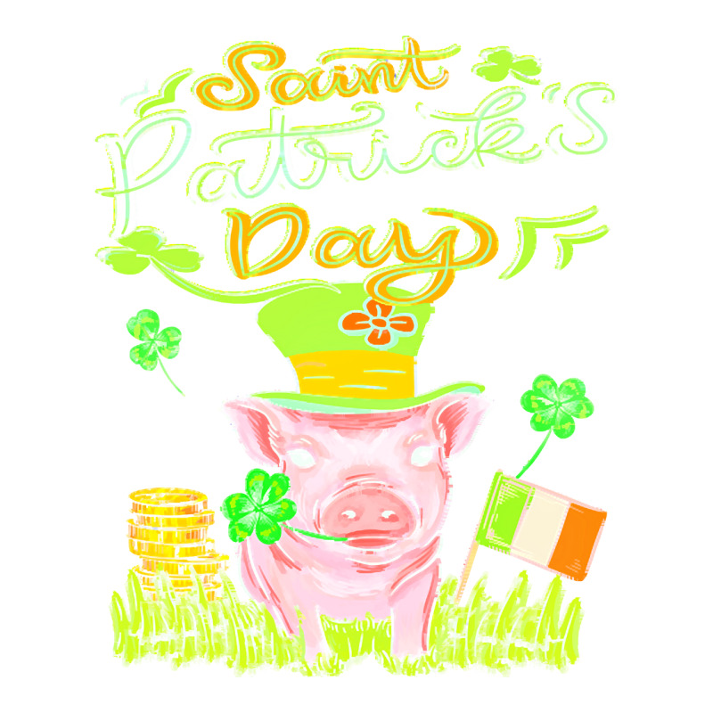 St Patrick T  Shirt P I G S T. P A T R I C K S D A Y T  Shirt Debie Paper Bag - 10 X 5 X 13 | Artistshot