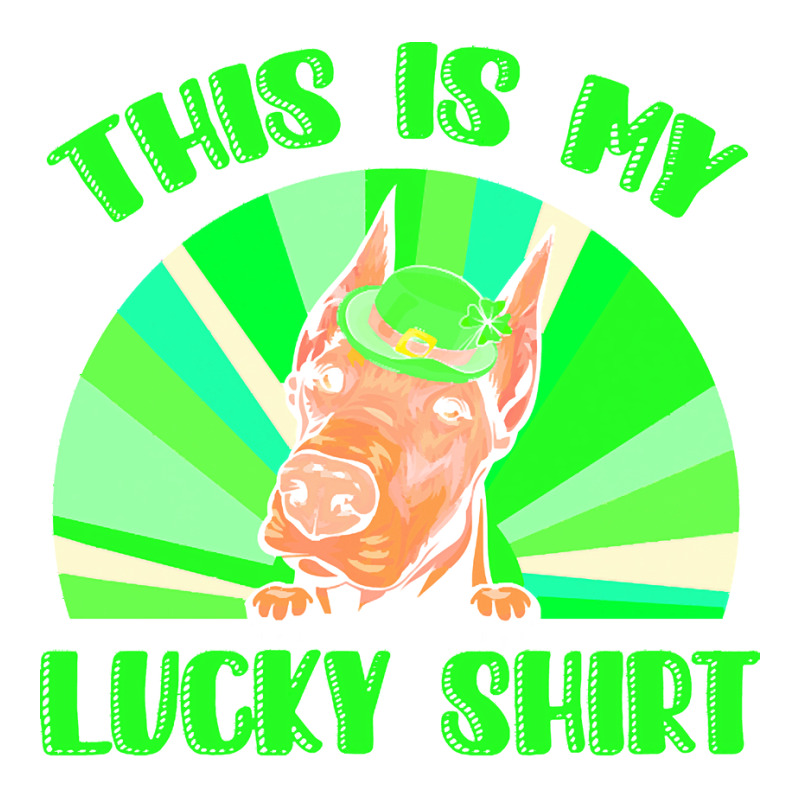 St Patricks Day Gift T  Shirt Doberman Leprechaun St Patricks Day Dog Debie Paper Bag - 10 X 5 X 13 | Artistshot