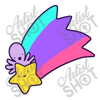 Rainbow Shooting Star Octopus Double Wine Paper Bag - 6 1/2 X 3 1/2 X 12 3/8 | Artistshot