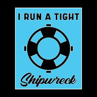 I Run A Tight Shipwreck - Cool Gift Mom Cropped Sweater | Artistshot