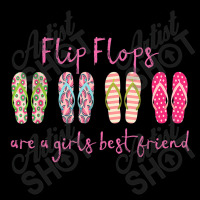 Beach Flip Flops Are A  Best Friend Shoe Youth Zipper Hoodie | Artistshot