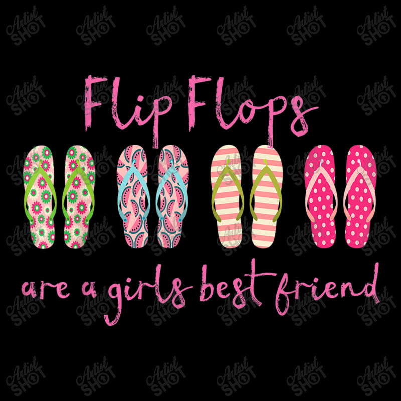 Beach Flip Flops Are A  Best Friend Shoe Youth Zipper Hoodie | Artistshot