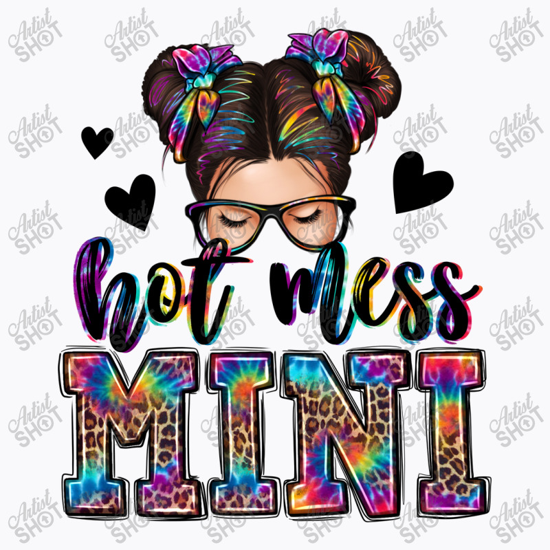 Mess Mini Messy Bun T-shirt | Artistshot