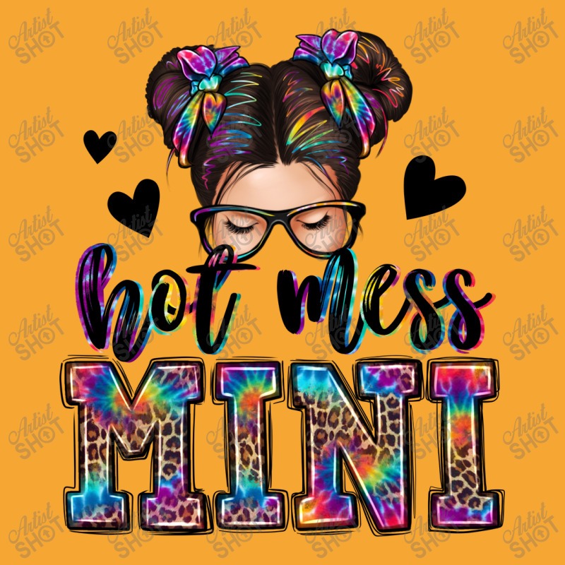 Mess Mini Messy Bun Basic T-shirt | Artistshot