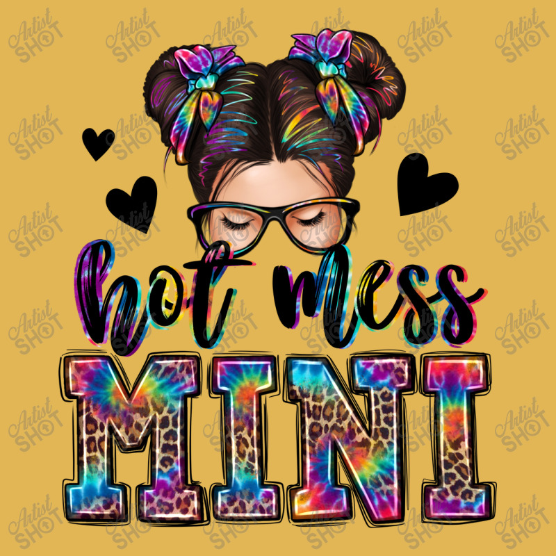 Mess Mini Messy Bun Vintage Hoodie And Short Set | Artistshot