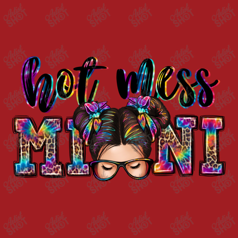 Mess Mini Messy Bun Waist Apron | Artistshot