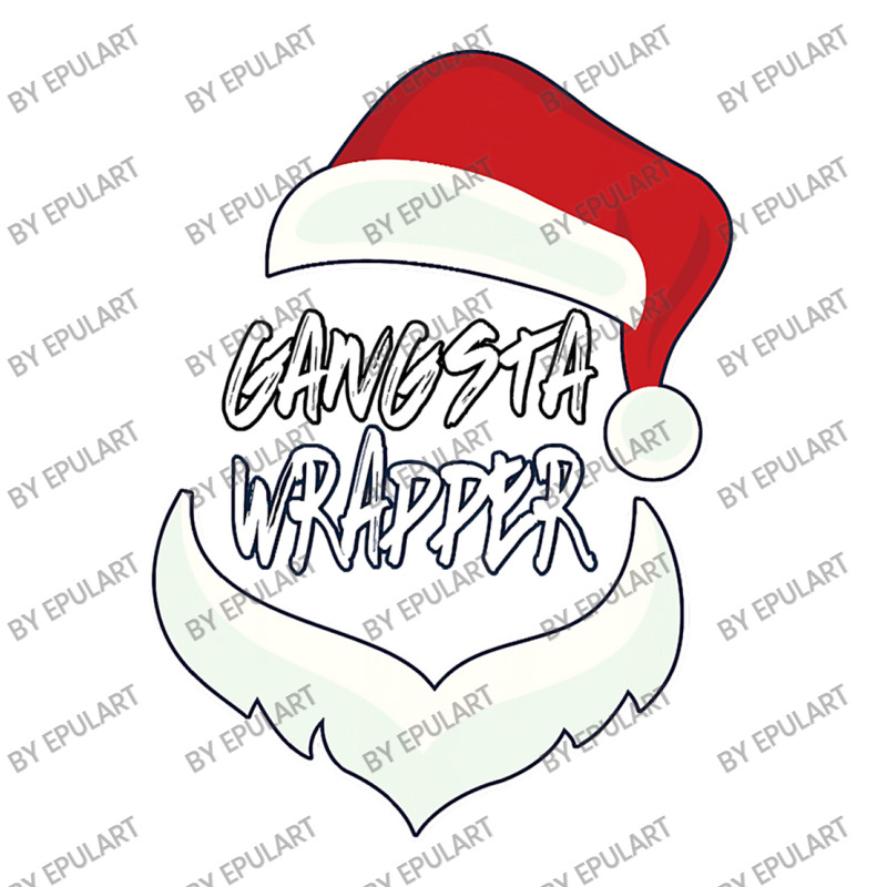 Christmas Gangsta Wrapper Santa Clause Cub Paper Bag - 8 X 4 1/2 X 10 1/4 | Artistshot