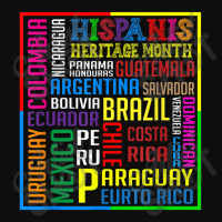 All Latin American Latino Hispanic Heritage Month Crop Top | Artistshot