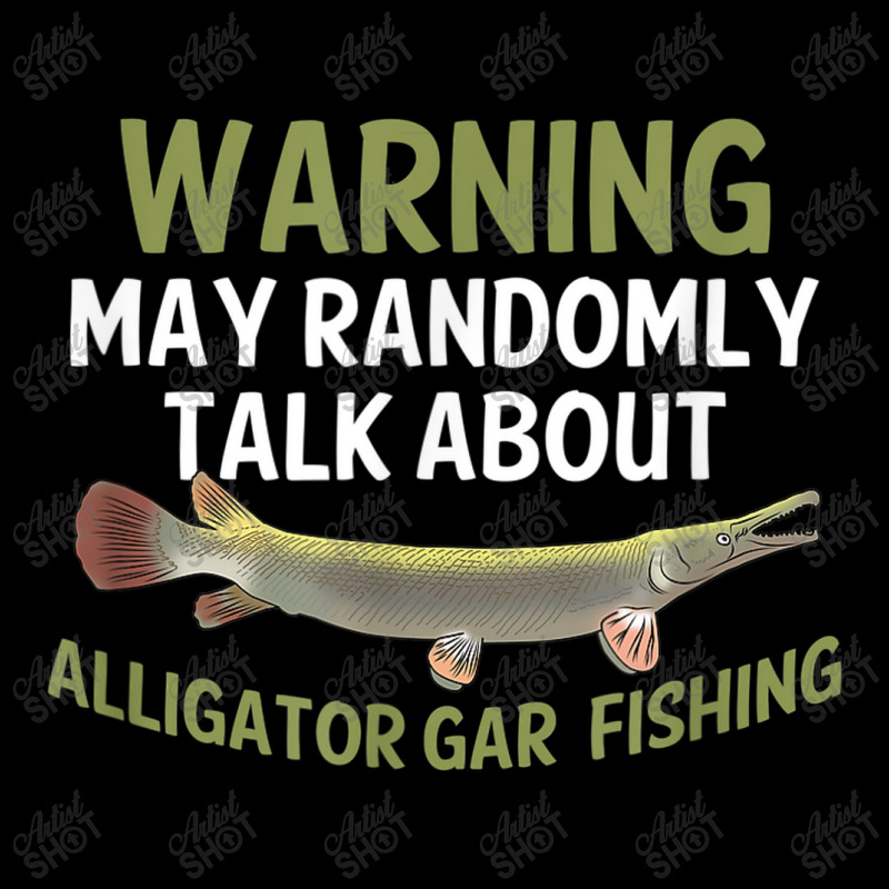 Alligator Gar Fish Freshwater Fishing Women's V-Neck T-Shirt by YenNgoc | Artistshot