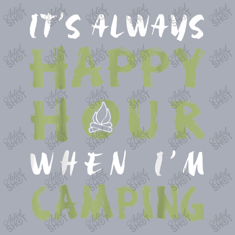 Always Happy Hour When Camping Tank Dress by YenNgoc | Artistshot