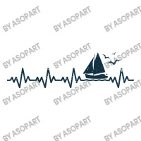 Heartbeat Sailing Boat Captain Pulse Funny Sailor Boating Lover Gift Mart Paper Bag -13 X 7 X 17 | Artistshot