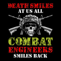 Combat Engineer Smiles Usa Military Sapper 2 V-neck Tee | Artistshot