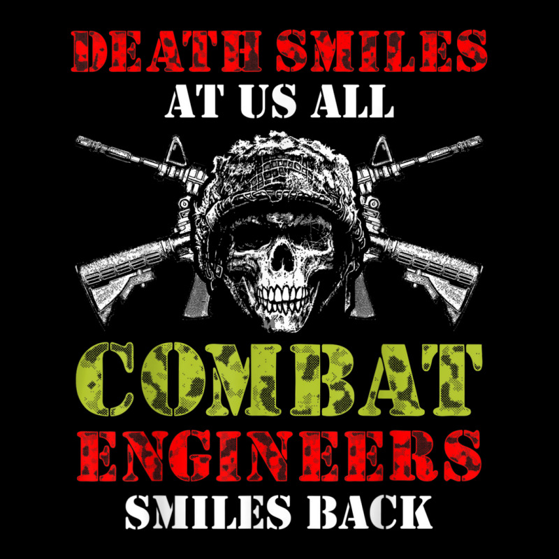 Combat Engineer Smiles Usa Military Sapper 2 V-Neck Tee by Tiktify | Artistshot