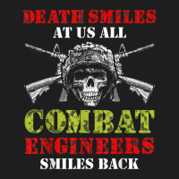 Combat Engineer Smiles Usa Military Sapper 2 Classic T-shirt | Artistshot