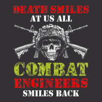 Combat Engineer Smiles Usa Military Sapper 2 Vintage Hoodie | Artistshot