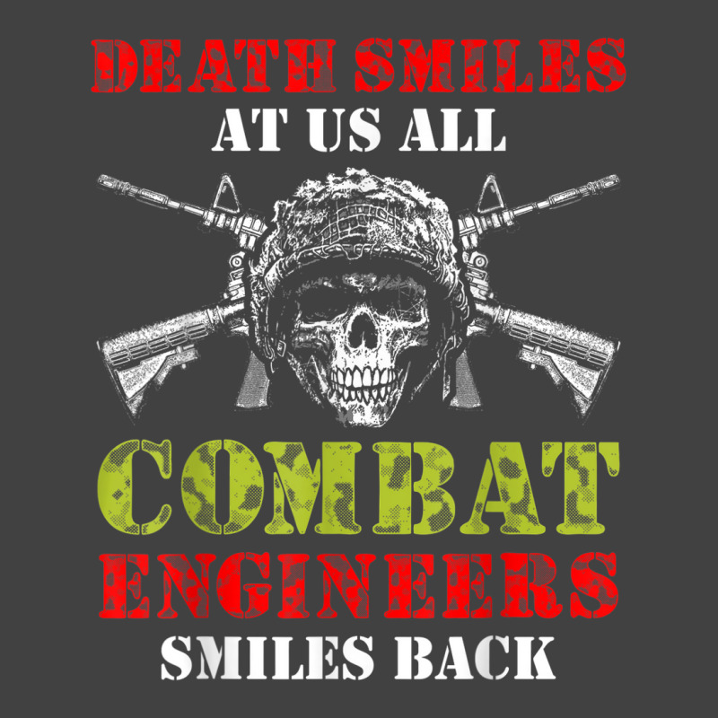 Combat Engineer Smiles Usa Military Sapper 2 Vintage T-Shirt by Tiktify | Artistshot