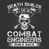 Death Smiles At Us All Combat Engineers Smile Back Veteran Premium Baby Bodysuit | Artistshot