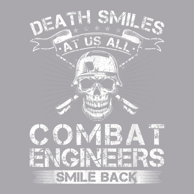 Death Smiles At Us All Combat Engineers Smile Back Veteran Youth 3/4 Sleeve by Tiktify | Artistshot