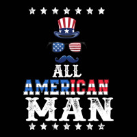 All American Man 4th Of July T Shirt Mans Sunglasses Toddler 3/4 Sleeve Tee | Artistshot