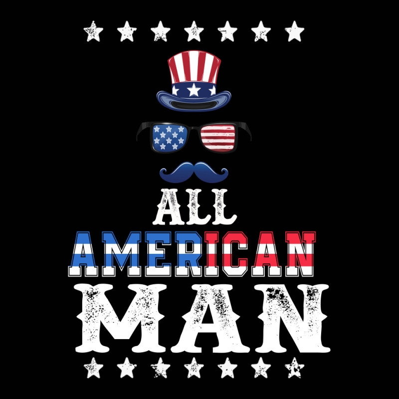 All American Man 4th Of July T Shirt Mans Sunglasses Toddler 3/4 Sleeve Tee | Artistshot