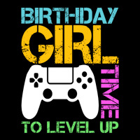 Birthday Girl Time To Level Up Funny Retro Video Gamer T-shirt Youth Hoodie | Artistshot