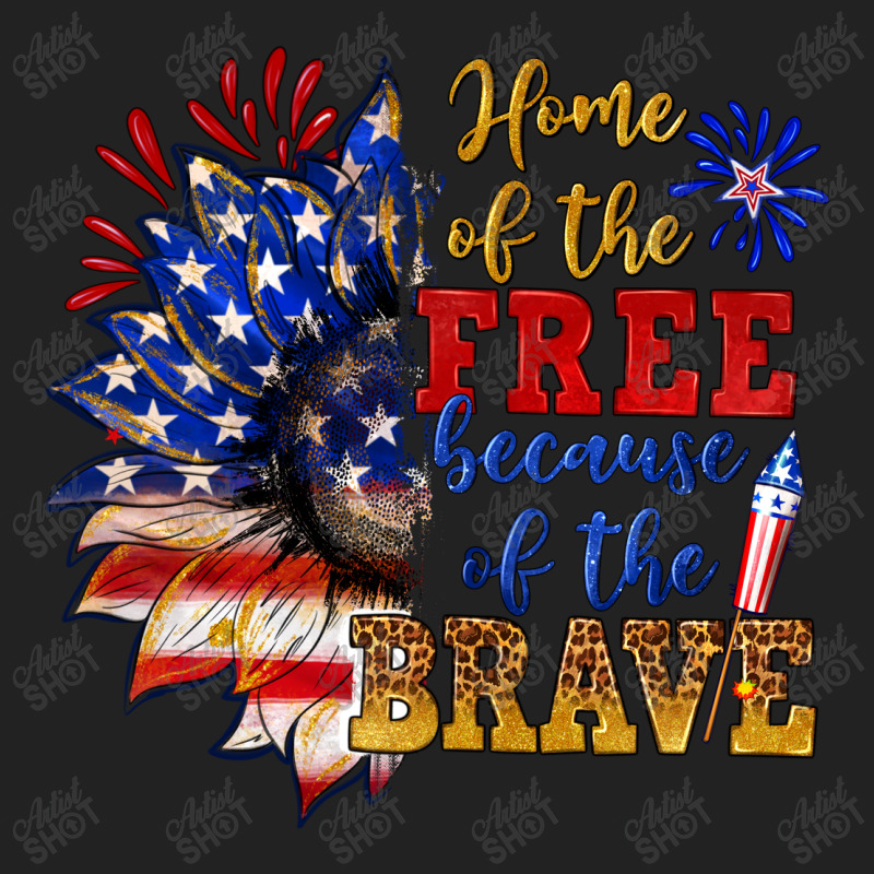 Home Of The Free Because Of The Brave Backpack | Artistshot