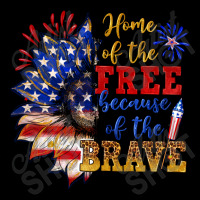 Home Of The Free Because Of The Brave Camping Chair | Artistshot