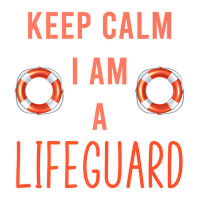 Mens Keep Calm I Am A Life Guard Seashore Marine Police Duty Premium Cub Paper Bag - 8 X 4 1/2 X 10 1/4 | Artistshot