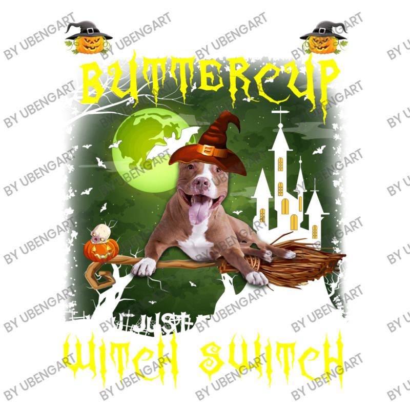 Pitbull Buckle Up Buttercup You Just Flipped My Witch Switch Debie Paper Bag - 10 X 5 X 13 | Artistshot