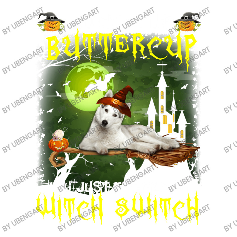 Siberian Husky Buckle Up Buttercup You Just Flipped My Witch Switch Double Wine Paper Bag - 6 1/2 X 3 1/2 X 12 3/8 | Artistshot