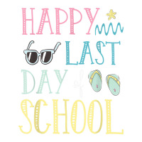 Happy Last Day Of School Flip Flops Glasses Summer Teacher Mart Paper Bag -13 X 7 X 17 | Artistshot