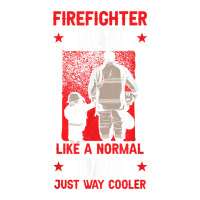 Mens Fireman Dad Father Fathers Day Firefighter Star Paper Bag - 13 X 7 X 13 | Artistshot