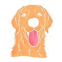 Golden Retriever T Shirt Happy Golden Take Out Paper Bag - 14 X 10 X 15 1/2 | Artistshot