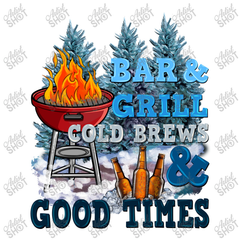 Bar And Grill Cold Brews And Good Times Baby Tee by NancyCooperArtShop | Artistshot