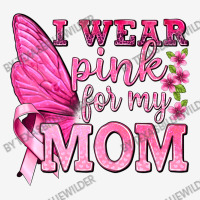 I Wear Pink For My Mom With Butterfly Adjustable Cap | Artistshot