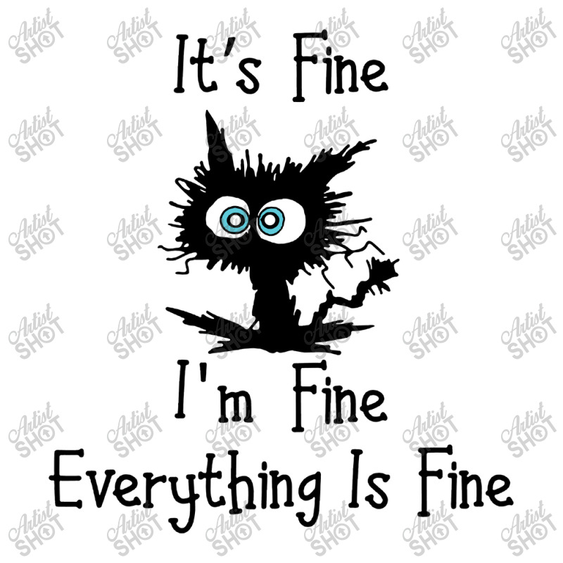 Its Fine Im Fine Everythings Fine Cub Paper Bag - 8 X 4 1/2 X 10 1/4 | Artistshot