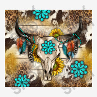 Cowhide Leopard Bull Skull Gemstone Graphic T-shirt | Artistshot