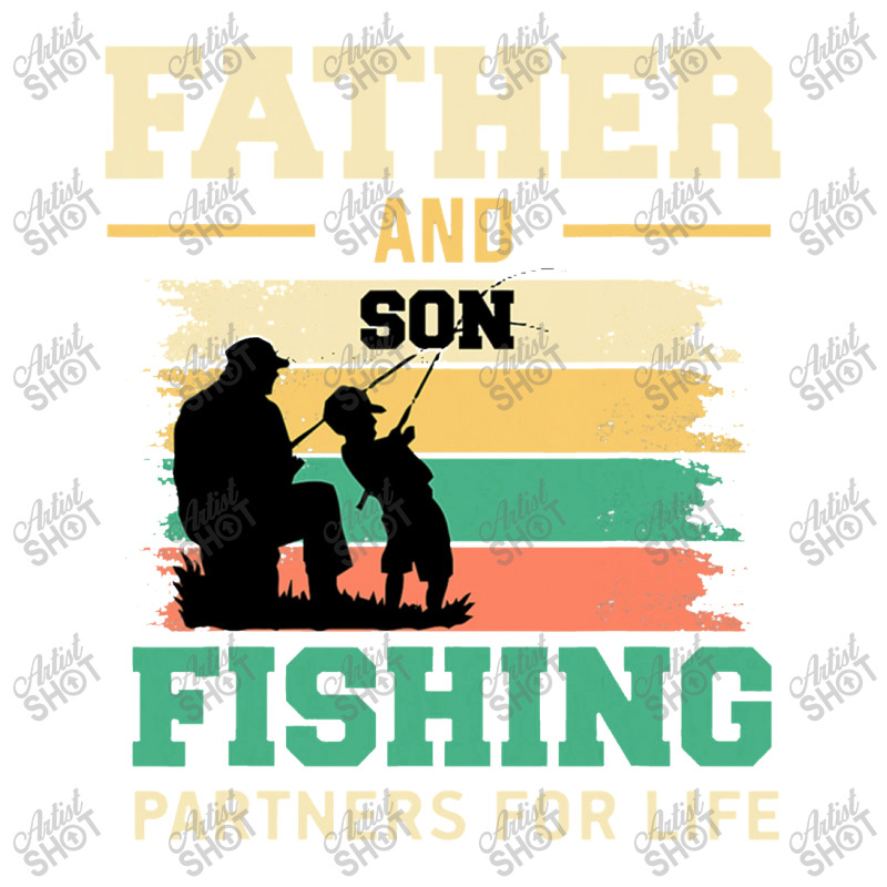 Fishing Father Fathers Day Matching Fishing Father And Son Jumbo Paper Bag - 18 X 7 X 18 3/4 | Artistshot