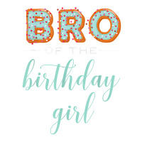 Bro Of The Birthday Girl  Family Donut Birthday T Shirt Mart Paper Bag -13 X 7 X 17 | Artistshot