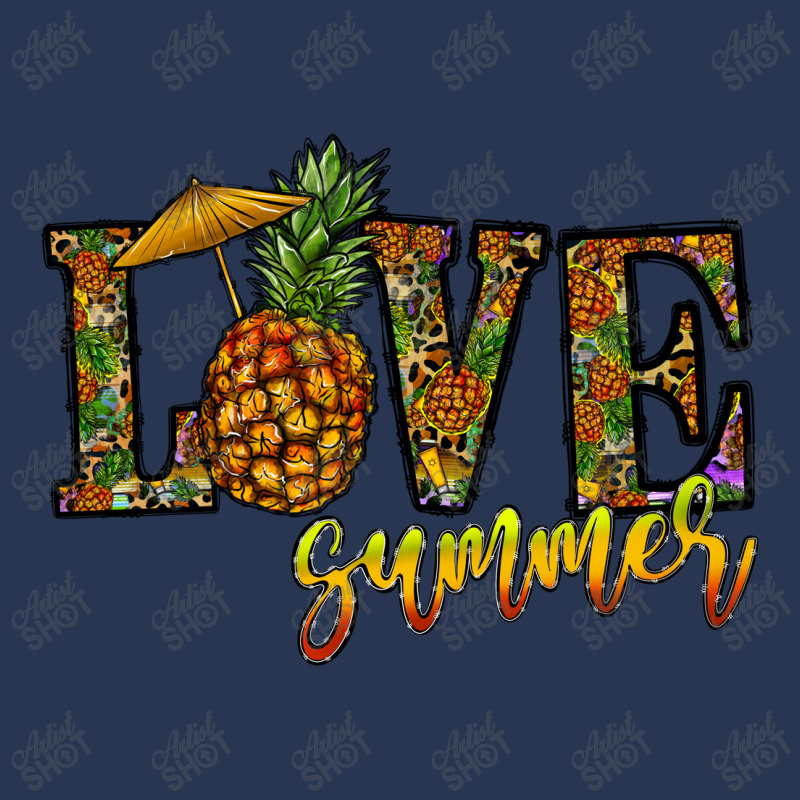 Love Summer Pinapple Ladies Denim Jacket by CowhideDigitalArt | Artistshot