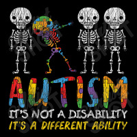 Autism Awerness Skeleton Dabbing A Different Ability Maternity Scoop Neck T-shirt | Artistshot