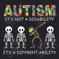 Autism Is Not A Disability Skeleton Youth Tee | Artistshot