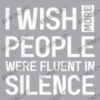 I Wish More People Were Fluent In Silence Funny Sa Youth 3/4 Sleeve | Artistshot