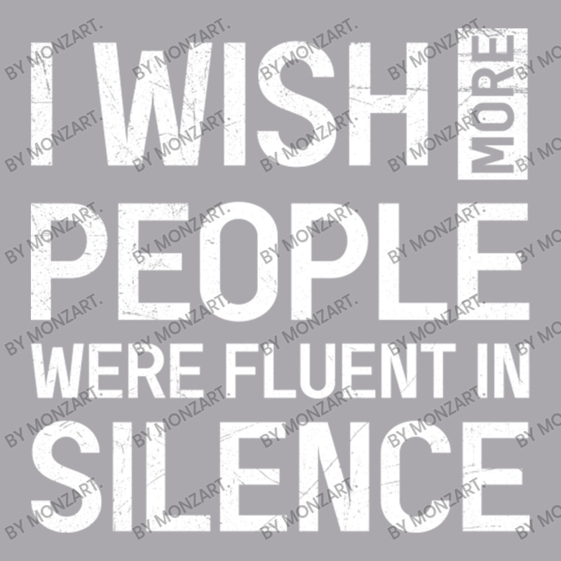 I Wish More People Were Fluent In Silence Funny Sa Youth 3/4 Sleeve by MonzArt. | Artistshot