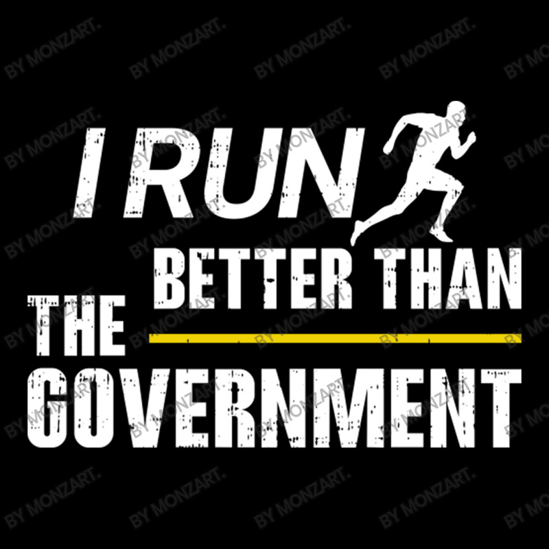 I Run Better Than The Government Pocket T-Shirt by MonzArt. | Artistshot