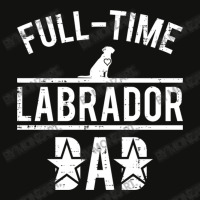 Full Time Labrador Dad Scorecard Crop Tee | Artistshot