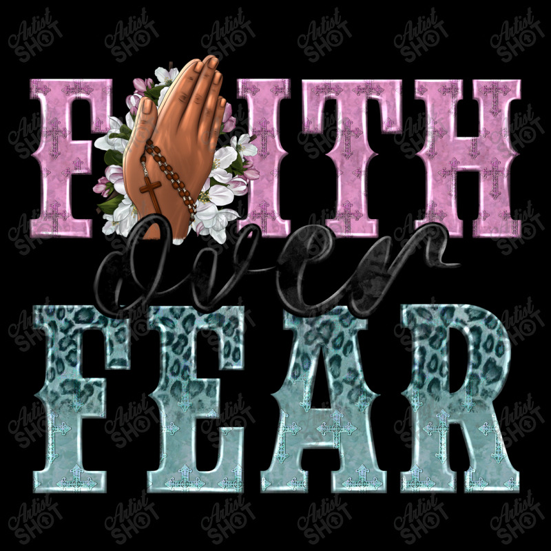 Faith Over Fear Legging by NancyCooperArtShop | Artistshot